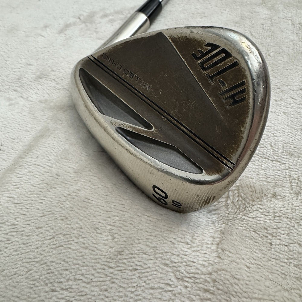TaylorMade Hi-Toe 2.0 Milled Grind 60°/10° wedge KBS Shaft